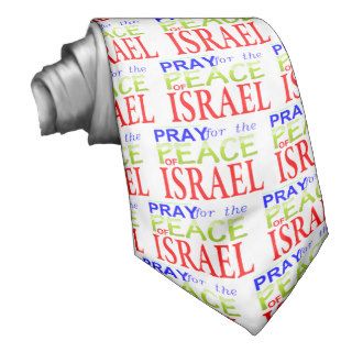 Pray for the Peace of Jerusalem, Israel Neckwear