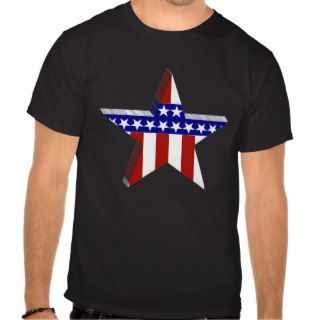 A Star of Stars & Stripes Red White & Blue Tees