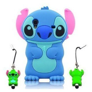 I Need's Blue 3d Stitch Soft Silicone Case Cover for Samsung Galaxy Ace S5830 S5830i I579 NEW blue Cell Phones & Accessories