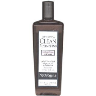 Neutrogena Clean Replenishing Shampoo, Moisturizing, 10.1 Ounce  Hair Shampoo  Beauty