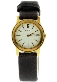 Seiko SXJW68P1  Watches,Womens Leather Watch, Casual Seiko Quartz Watches