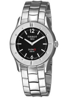 Tissot T40148651  Watches,Mens Touch Silen T Black Dial Stainless Steel, Casual Tissot Quartz Watches