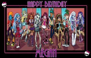 Monster High Edible Image Frosting Sheet/cake Topper  Decorative Cake Toppers  