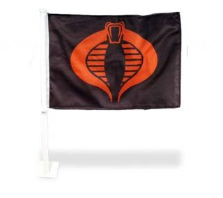 G.I. Joe Cobra Logo Car Flag —