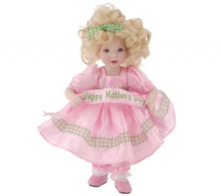 Mothers Day 9 Standing Porcelain Keepsake Doll by Marie Osmond —