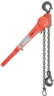 CM 640 Series Aluminum Long Handle Puller Lever Hoist, 21 1/4" Lever, 12000 lbs Capacity, 20' Lift Height, 1 3/4" Opening
