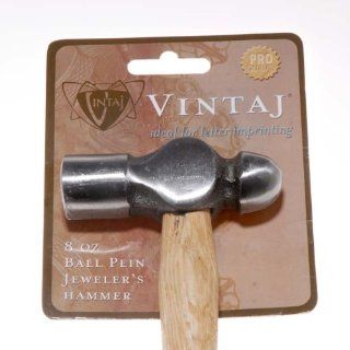 Vintaj Special Edition   8 oz Ball Pein Hammer For Metal Smithing 3.2 Inch Head