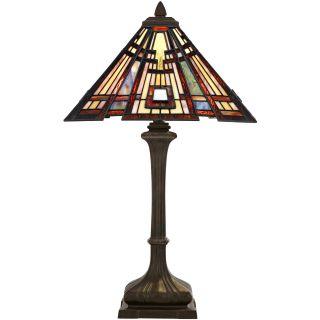 Classic Craftsman With Valiant Bronze Finish Table Lamp