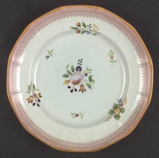 Adams China Lowestoft (Older Backstamp) Dinner Plate, Fine China Dinnerware   Ol