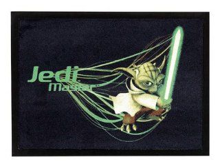 Star Wars Door Mat Jedi Master Yoda   Doormats
