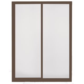BetterBilt 470 Series 72 in Grid Glass Aluminum Sliding Patio Door with Screen