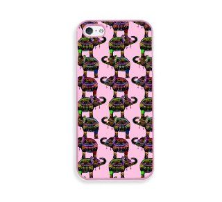 Elephant Pink Pink Silicon Bumper iPhone 5 Case   Fits iPhone 5 Cell Phones & Accessories