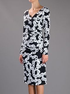 Diane Von Furstenberg 'bentley' Chain Print Dress