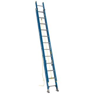 Werner 24 ft Fiberglass 250 lb Type I Extension Ladder