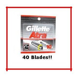 Gillette Atra Cartridges x 40 (Four 10 Packs) Health & Personal Care