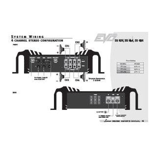 Lanzar Evolution EV594   980 Watt 5 Channel Darlington Power Amplifier  Vehicle Multi Channel Amplifiers 