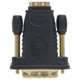 GE 24108 DVI Male to HDMI Female Adapter