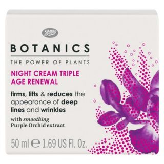 Boots Botanics Triple Age Renewal Night Cream  