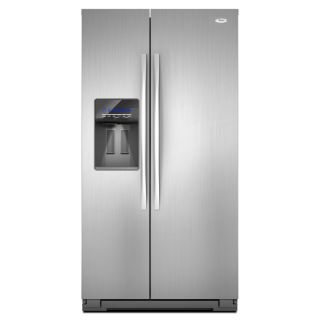 Whirlpool 26.4 cu ft Side by Side Refrigerator with Single Ice Maker (Stainless Steel) ENERGY STAR