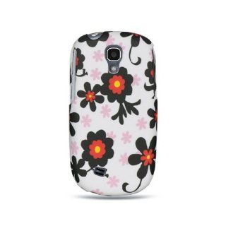 White Daisies Flower Hard Cover Case for Samsung Gravity SMART SGH T589 Cell Phones & Accessories