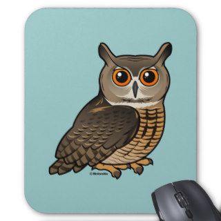 Eurasian Eagle Owl Mouse Pad