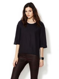 Gathered Back Top by Cynthia Rowley