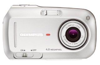 Olympus Stylus D590 4MP Digital Camera with 3x Optical Zoom  Point And Shoot Digital Cameras  Camera & Photo