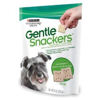 Purina Veterinary Diets Gentle Snackers Dog Treats (8 oz)  Pet Snack Treats 