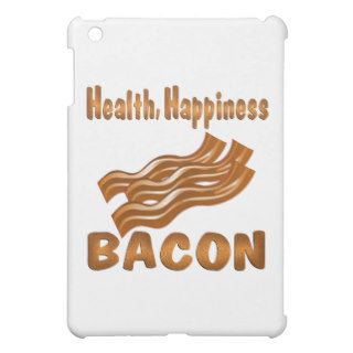 Health Happiness Bacon iPad Mini Covers