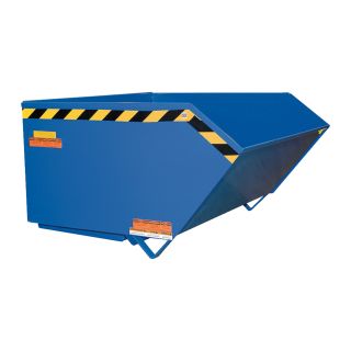 Vestil Self-Dumping Steel Hopper — Low Profile, 90°, 4000-lb. Capacity, 1/2 Cubic Yard Volume, Model# H-50-MD  Dumping   Front End Hoppers