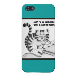 Angry Fat Cat will tell you.iPhone 5 Case