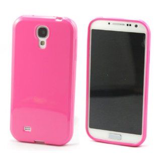 UV Coated Smooth Soft Skin Case Cover for Samsung Galaxy S S4 IV i9500 Rose + 1 Gift Cell Phones & Accessories