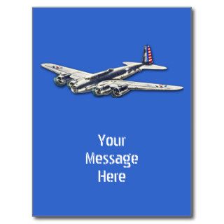 Vintage WWII US Aircraft Postcards