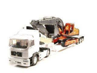 132 Man 19.603 FLS Construction Truck Trailer Diecast Toys & Games
