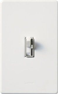 Lutron AY 603P WH Ariadni 600 watt 3 Way Dimmer, White   Wall Dimmer Switches  