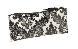 Anna Griffin FG603 Laminated Fabric Pencil Case, Dorothy Collection, Black and White