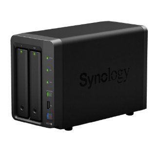 Synology America DiskStation 2 Bay Network Attached Storage (DS214+) Computers & Accessories