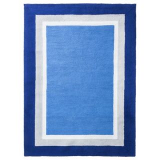 Circo® Border Rug   Blue (4x6)