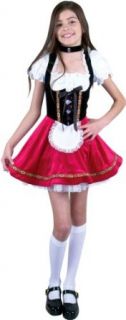 Preteen Heidi Halloween Costume (SizeX LG 12 14) Clothing