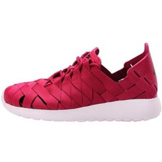 Nike Wmns Roshe Run Woven Pink Force (555257 601) (5.5 B(M) US) Fashion Sneakers Shoes