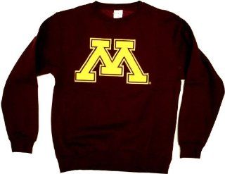 University of Minnesota Maroon Big M Logo Gophers Sweatshirt (Medium)  Sports Fan Sweatshirts  Sports & Outdoors