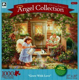 Dona Gelsinger's Angel Collection Jigzaw Puzzle   "Grow With Love" Toys & Games