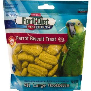 Kaytee Pet Products BKT100502963 Forti Diet Pro Health Parrot Biscuits Treat, 10 Ounce  Pet Snack Treats 