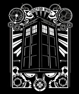 TARDIS Gallifreyan Tee