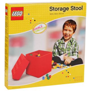 LEGO Red Classic Storage Box Stool      Toys