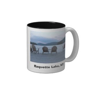 Adirondack Chairs, Raquette Lake, NY Coffee Mug