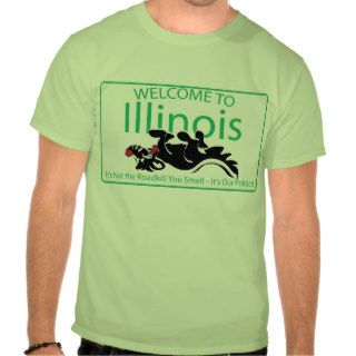 Illinois Roadkill T Shirt