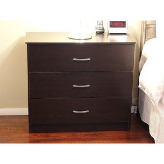 Shop South Shore Libra Collection 3 Drawer Chest, Dark Chocolate at the  Furniture Store