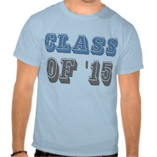 Blue and Grey Class of 2015 T shirt