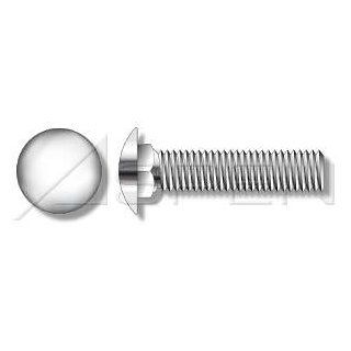 (40pcs) Metric DIN 603 M8X40 Carriage Bolt Stainless Steel A2 Ships Free in USA Carriage Screws And Bolts